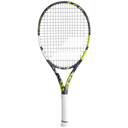 Babolat PURE AERO JUNIOR 25 S CV / gris jaune blanc